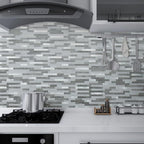 AULIGET 20 Sheets Faux Stone Peel and Stick Backsplash - Image 6