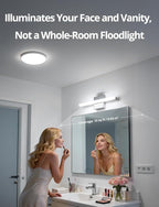 Combuh LED Bathroom Vanity Light Bar 16 Inch 9W IP44 Over Mirror Lighting - Image 6