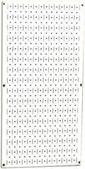 Wall Control Pegboard 32in x 16in White Metal Pegboard Tool Board Panel by Wall+Control