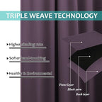 NICETOWN 100% Blackout Curtains 84 inches Long, 52 inches Wide, Pair of Energy - Image 6
