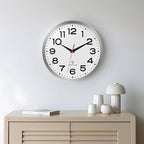 Roymnie Atomic Wall Clock 10 Inch, Modern Clock Battery Operated Classic Analog - Image 8