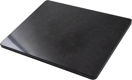 Black Granite Cutting Board, 16x20 Inch Large Marble Pastry Board, Stone Cutting Boards For Kitchen, Pack Of 1 Piece