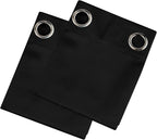 LEMOMO Blackout Curtains 52 x 120 Inch Long Black Curtains Set of 2 Panels Room - Image 9