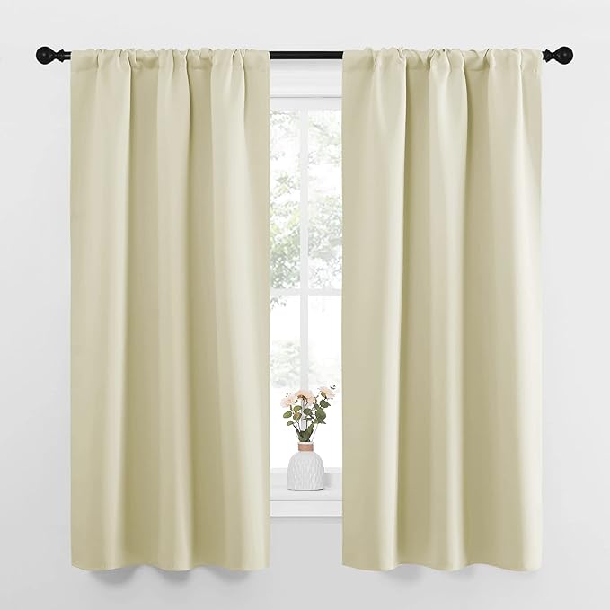 NICETOWN Bedroom Curtains for Kids Room, Window Treatment Thermal Insulated by NICETOWN