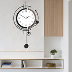 Dankeit Wall Clock with Pendulum, Silent Quality Quartz Battery Operated - Image 8
