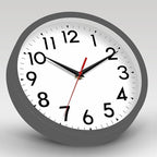 DAXSMY Wall Clock Small Analog 8 Inch Silent Non Ticking Battery Operated - Image 7