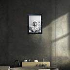 Framed Black and White Animal Bathroom Wall Art Funny Lion in tub Bathroom - Image 8