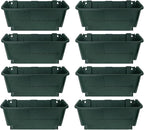 Self-Watering Wall Mounted Planter Set, Indoor and Outdoor Vertical Planter by Unknown