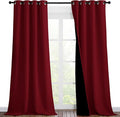 NICETOWN Truly Blackout Drapes for Living Room, Heavy-Duty Full Light Shading by NICETOWN
