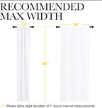 NICETOWN Kitchen Curtains, Short Home Decoration Curtains & Drapes, Small - Image 7