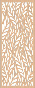 Ortonville Decorative Pierced Fretwork Wood Wall Panels, 17 3/8"W x 44 3/8"H x - Image 4