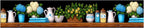 Kitchen Shelf Wallpaper Border 196x4 Inch Removable Wall Border Peel and Stick - Image 2