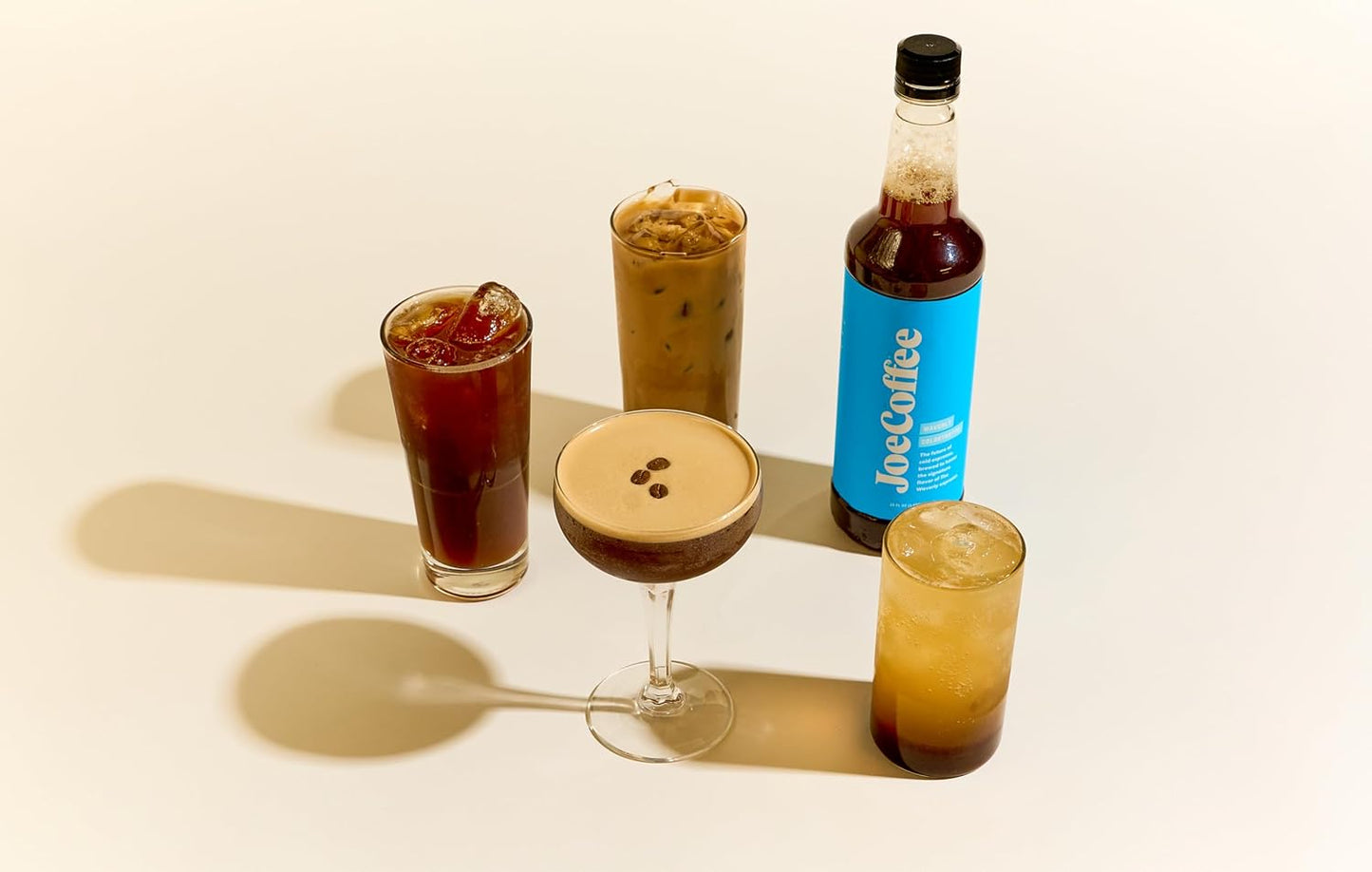 Joe Coffee Company - Ready to Use Waverly Espresso Specialty Coffee Concentrate, 25 fl oz Bottle | NYC Roaster, Kosher, Climate-Friendly