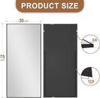 Delma Full Length Standing Mirror, Large Floor Mirror - Image 7
