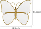 Decorative Butterfly Wall Mirror - Image 2