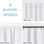 RYB HOME Kitchen Window Curtains - Image 6