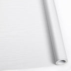 Abyssaly White Wood Contact Paper 17.71 in X 196 in Decorative Self-Adhesive by Abyssaly