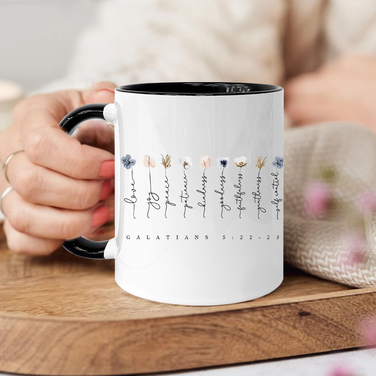 Christian Gifts for Women Friends, Religious Gifts for Women Friendship, 11 Oz Coffee Mug, Faith Religious Gift, Prayer Gifts With Bible Verses, Inspirational Gifts for Her Sister Bestie