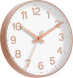 Roymnie Wall Clock 10 Inch Silent Wall Clocks Battery Operated-Modern Non - Image 8