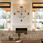 VANGOLD Design framless Clock for Kitchen - Image 2