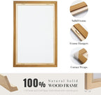 Large Framed Neutral Abstract Wall Art, Minimalist Colorful Pictures - Image 6
