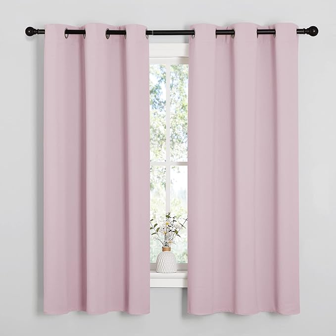 NICETOWN Nursery Essential Thermal Insulated Solid Grommet Top Blackout - Image 2