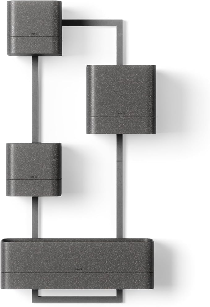 Umbra Cubiko Wall Planter with 4 Lightweight and Durable Pots - Image 10