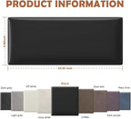 IFNOW Wall Mounted Upholstered Headboard King, 12 Panels 3D Peel and Stick - Image 2