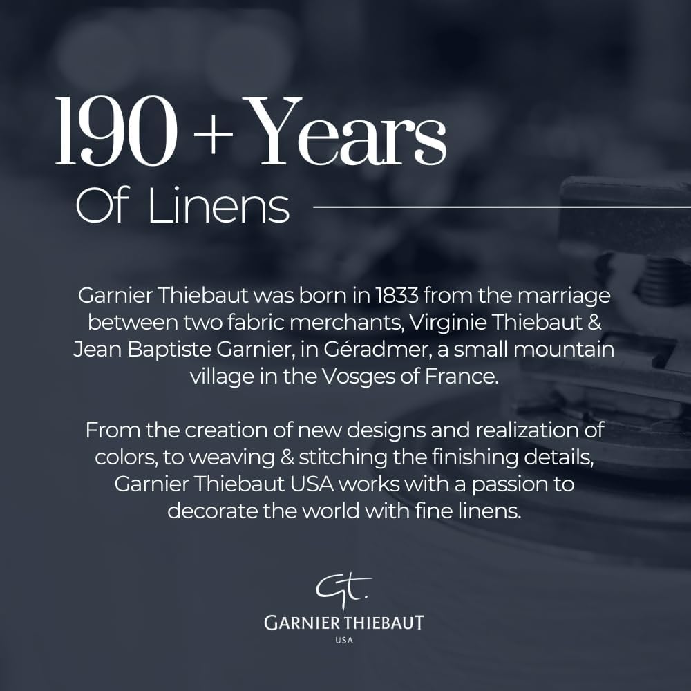 Garnier Thiebaut BBQ De La Mer Bleu (Blue Sea BBQ) French Kitchen Towel 22"x30", Cotton, Jacquard