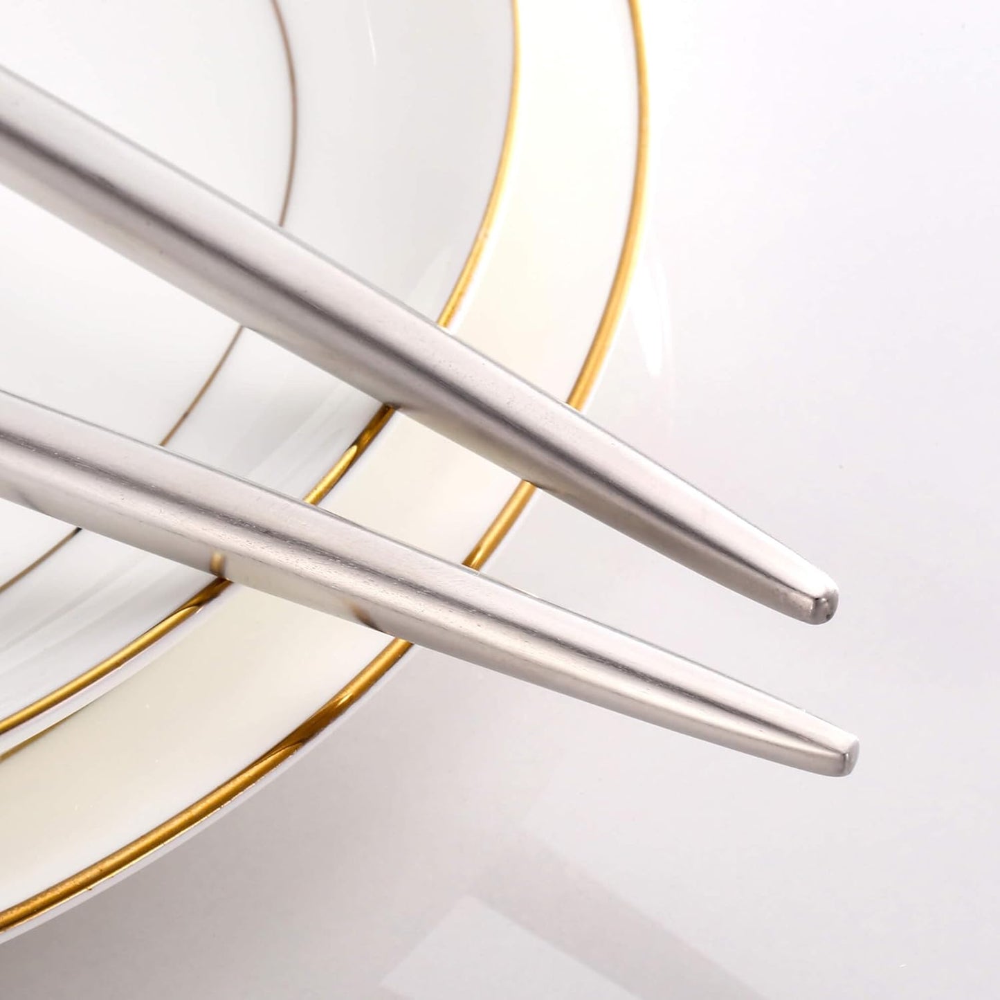 Lemeya Salad Serving Utensils,Serving Spoons Stainless Steel,2Pcs Long Handle Salad Servers 11.42 Inch,Salad Utensils for Serving,Matte Finish,Dishwasher Safe