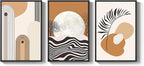 Framed Boho Mid Century Modern Wall Art - Image 6