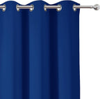 LEMOMO Blackout Curtains 38 x 63 inch/Royal Blue Curtains Set of 2 - Image 7