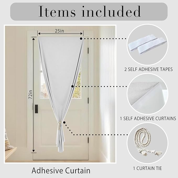 Self-Adhesive Complete 100% Blackout Curtain - Image 6