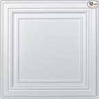 Art3d PVC Ceiling Tiles by Art3d