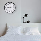 OceeK Black Wall Clock Silent Non Ticking 10 Inch, Modern Wall Clocks, Small - Image 8