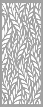 29 3/8"W x 74 3/8"H x 3/8"T Ortonville Decorative Fretwork Wall Panels in - Image 4