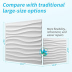 Art3d 20 Pack Decorative 3D Wall Panels, 19 Sq.Feet PVC Interior Wall Décor - Image 4