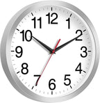 Rohioue Wall Clock Modern 8 Inch Battery Operated Silent Non Ticking Small - Image 2