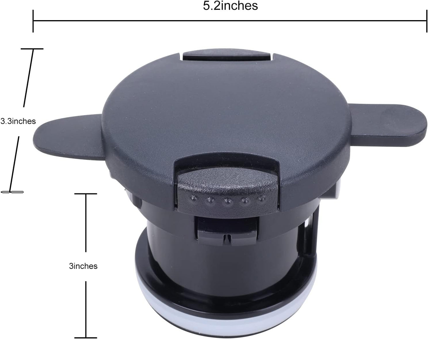 GiNT Stainless Steel Thermal Coffee Carafe Lid (Lid, universal)