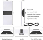 TRLIFE Modern LED Wall Sconce, Adjustable 4 Color Temperature 12W Morden Wall - Image 3