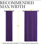 NICETOWN RV Blackout Curtains for Camper Windows, Kitchen Curtains Blackout - Image 7