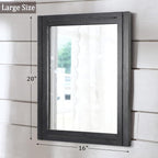 AAZZKANG Black Mirrors for Wall 50 x 40 cm - Image 2