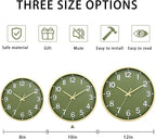 Wall Clocks Battery Operated 10 inch Modern Wall Clock, Silent Non Ticking Wall - Image 4