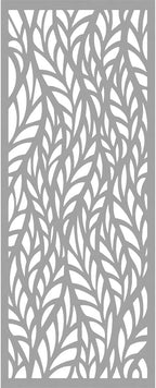 35 3/8"W x 89 3/8"H x 3/8"T Ortonville Decorative Fretwork Wall Panels in - Image 4