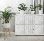 White Grey Wood Paper 17.71 in X 205 in Self-Adhesive Removable Peel and Stick - Image 5