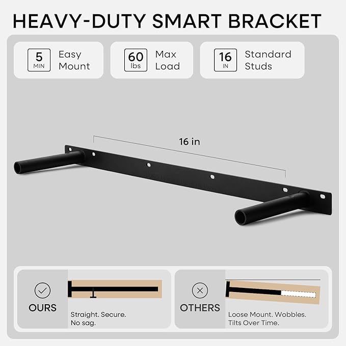 Homeforia 30 inch Natural Floating Shelf, High End Solid Real Wood 30inch Small - Image 5