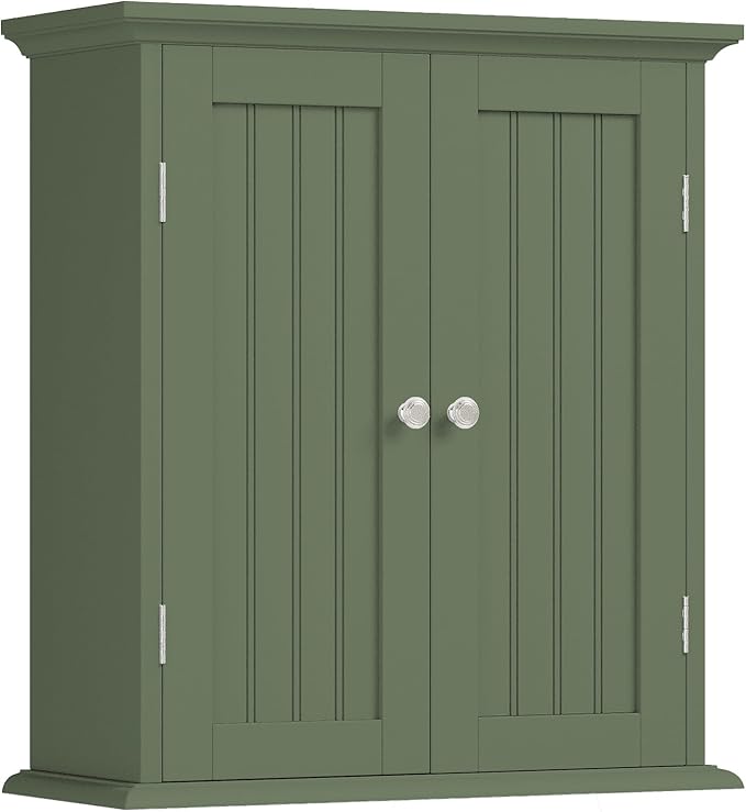 ChooChoo Bathroom Wall Cabinet, Over The Toilet Space Saver Storage Cabinet by ChooChoo