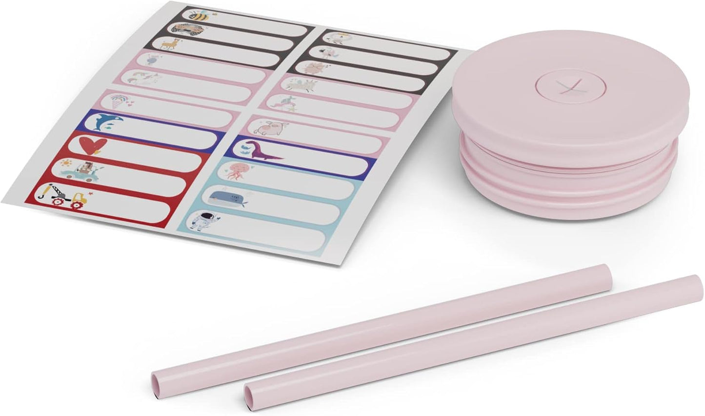 IRON °FLASK Classic Tumbler - Vacuum Insulated Stainless Steel Water Bottle, Double Walled, Drinking Cup, Insulated Travel Mug (Stardust Unicorns, 12 oz Kids)