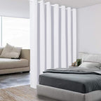BONZER Room Divider Curtain Screen Partitions Light Reducing Wall Wide Blackout by Bonzer