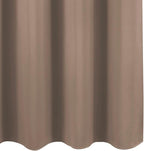 LEMOMO Blackout Curtains 66 x 54 Inch Long Cappuccino Curtains Set of 2 Panels - Image 8